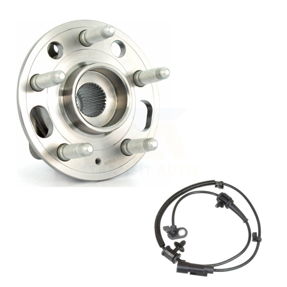Wheel Hub Bearing & ABS Sensor Rear Kit For Buick LaCrosse Regal Saab 9-5 Allure