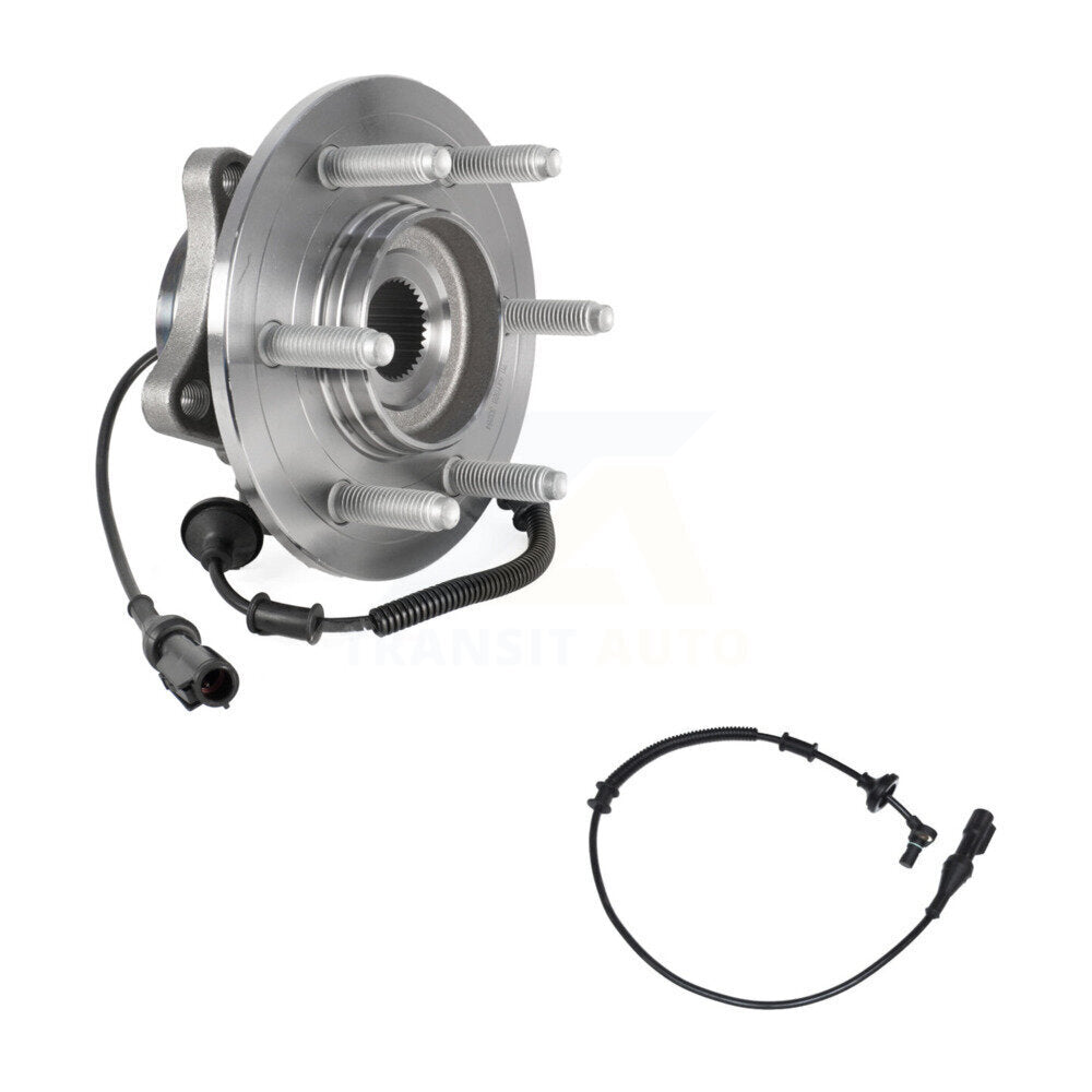 Wheel Hub Bearing & Extra Sensor Rear Kit For Ford Expedition Lincoln Navigator