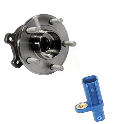 Wheel Hub Bearing And ABS Sensor Rear Kit For Ford Escape Lincoln MKC