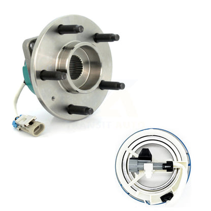 Wheel Hub Bearing And Extra ABS Sensor Rear Kit For Cadillac CTS STS