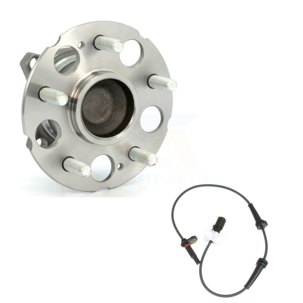 Wheel Hub Bearing & ABS Sensor Rear Kit For Honda Accord Crosstour with Harness
