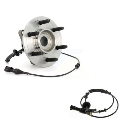 Wheel Hub Bearing & Extra Sensor Rear Kit For Ford Expedition Lincoln Navigator