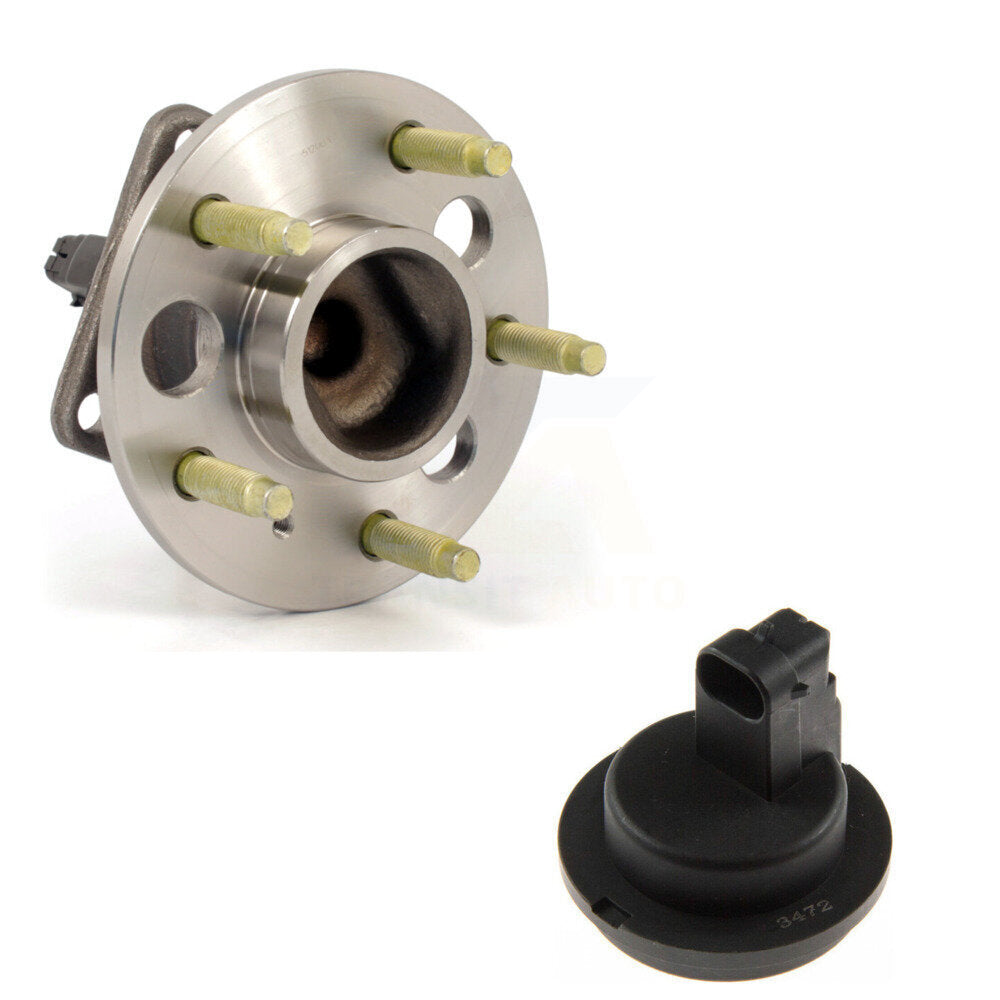 Wheel Hub Bearing And Extra ABS Sensor Rear Kit For Cadillac DTS