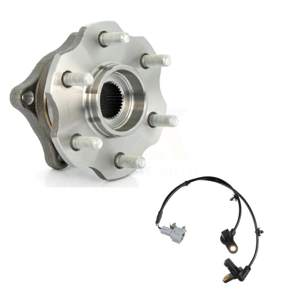 Wheel Hub Bearing And ABS Sensor Rear Kit For Nissan Pathfinder with Harness
