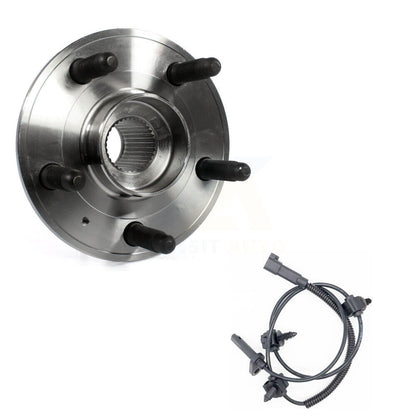 Wheel Hub Bearing And ABS Sensor Rear Kit For Cadillac CTS with Harness
