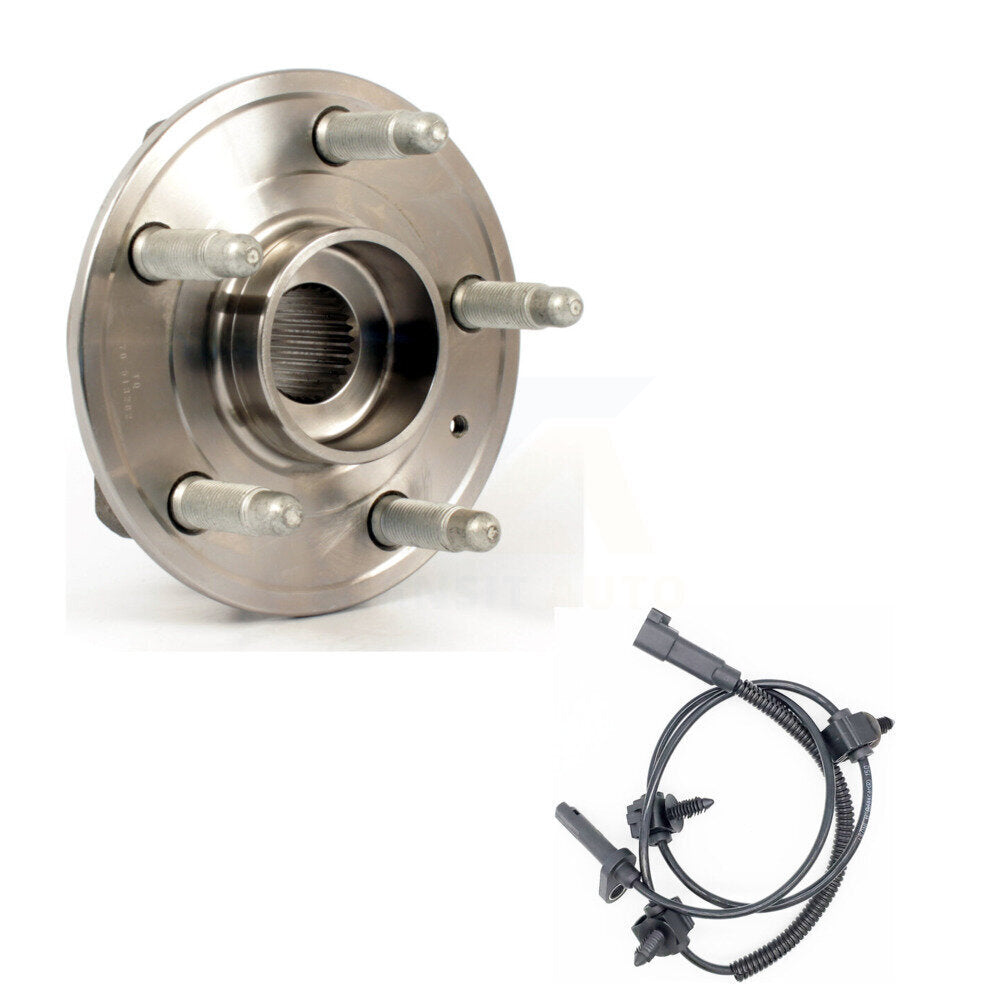 Wheel Hub Bearing And ABS Sensor Rear Kit For Cadillac CTS with Harness