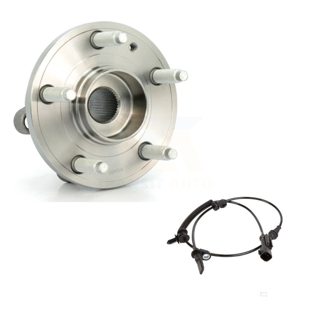 Wheel Hub Bearing & Sensor Rear Kit For Ford Explorer Police Interceptor Utility