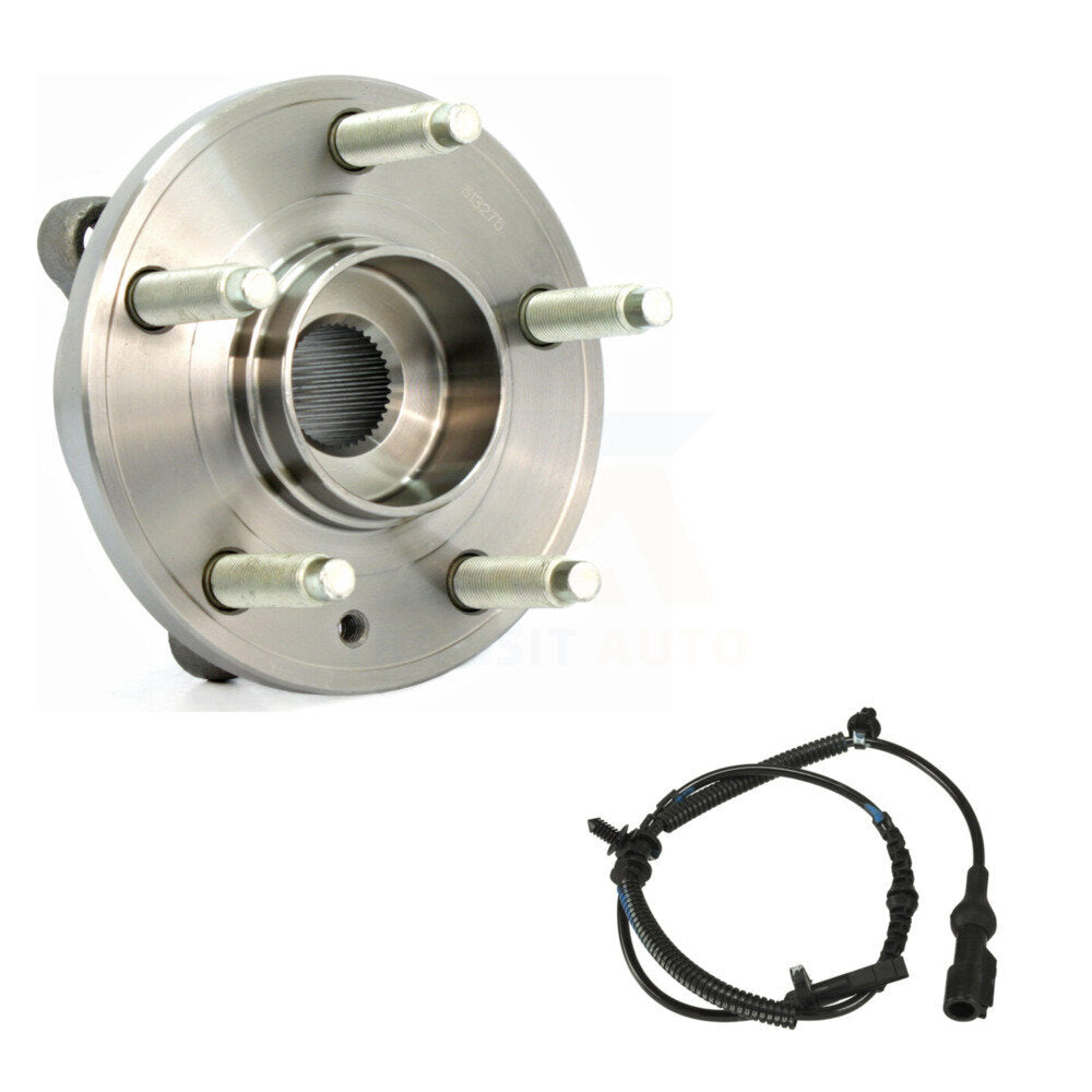 Wheel Hub Bearing And ABS Sensor Rear Kit For Ford Taurus Flex Lincoln MKS