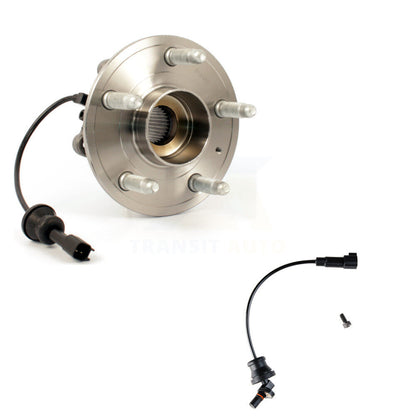 Wheel Hub Bearing & Extra ABS Sensor Rear Kit For Chevrolet Equinox GMC Terrain