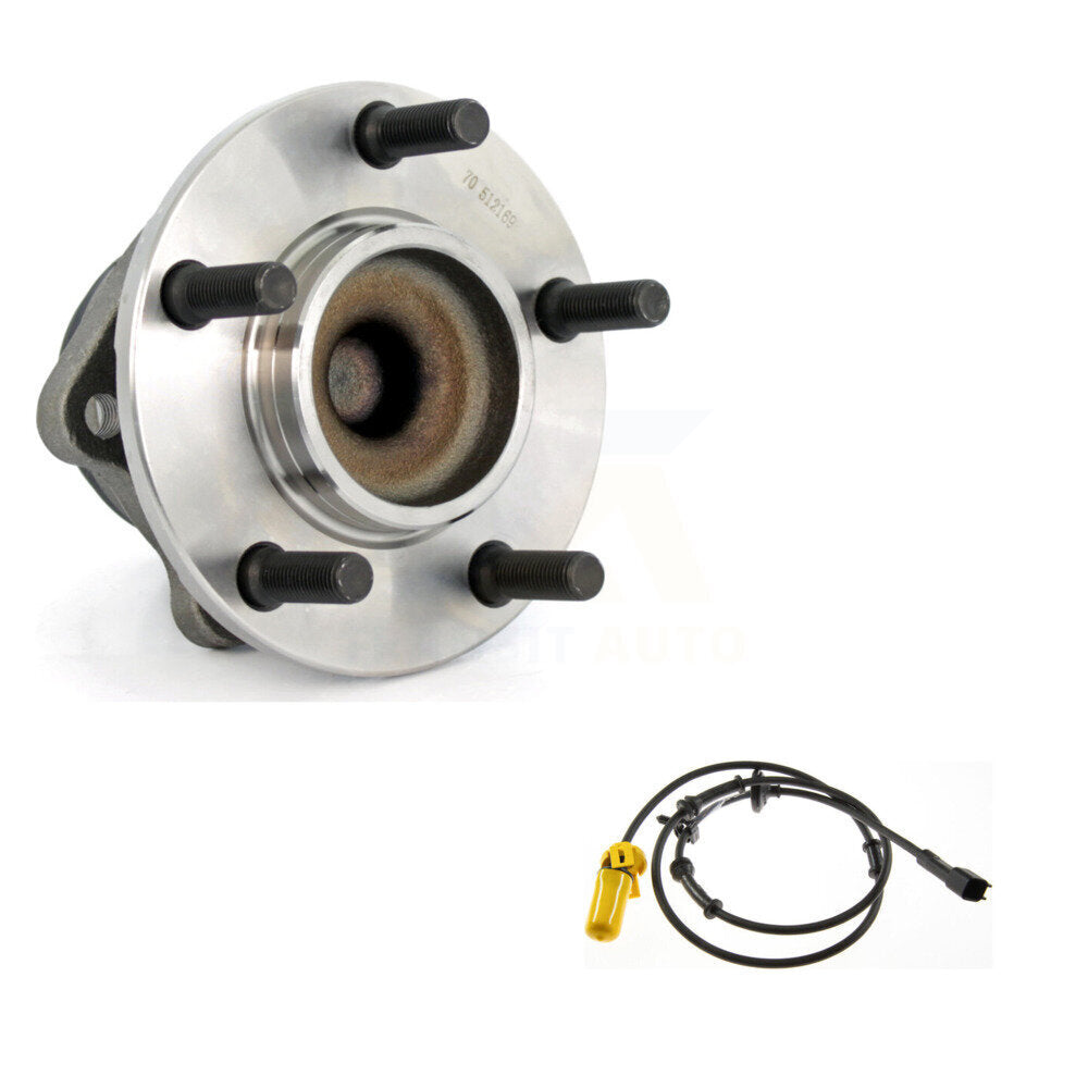 Wheel Hub Bearing & ABS Sensor Rear Kit For Dodge Caravan Grand Chrysler Town
