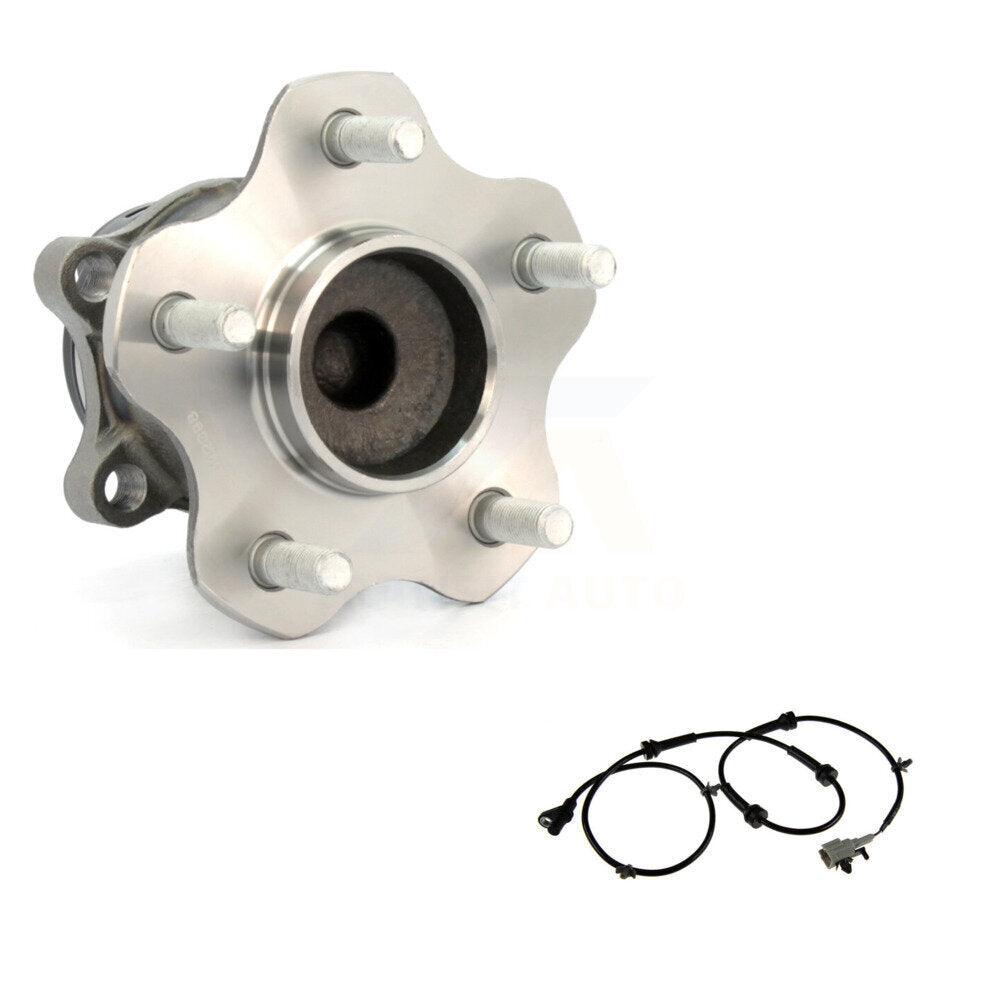 Wheel Hub Bearing And ABS Sensor Rear Kit For Nissan Rogue Select with Harness