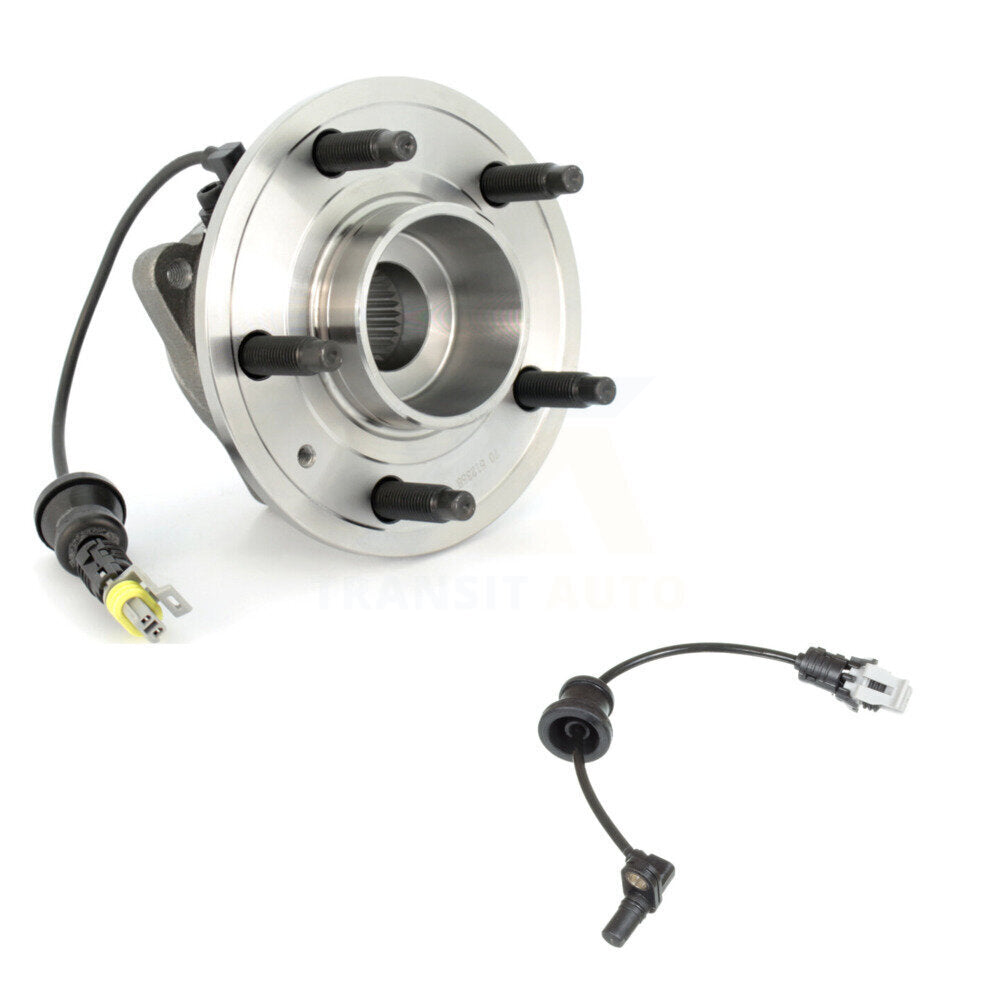 Wheel Hub Bearing & Extra Sensor Rear Kit For Chevrolet Equinox Pontiac Torrent