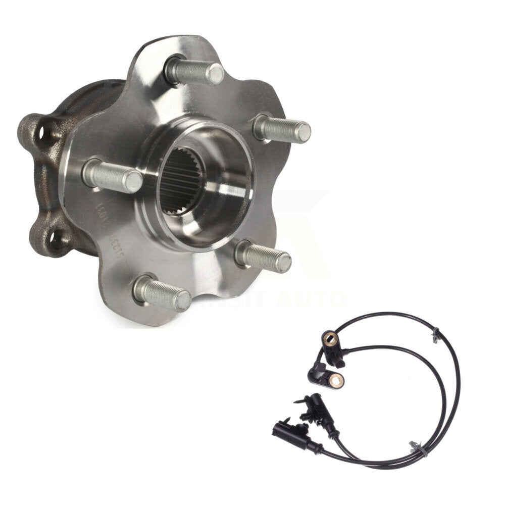 Wheel Hub Bearing Sensor Rear Kit For INFINITI G35 G25 M35 M45 Q40 with Harness