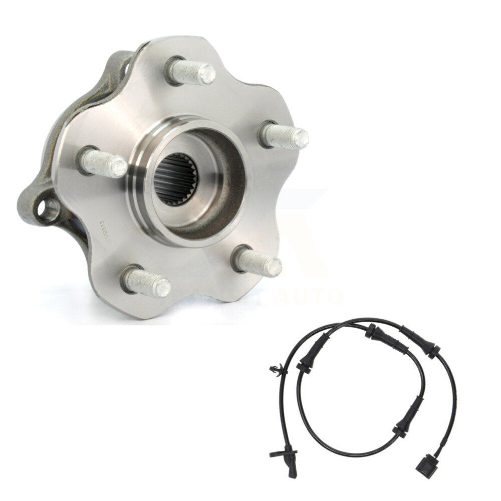 Wheel Hub Bearing ABS Sensor Rear Kit For Nissan Juke AWD with 1.6L Harness