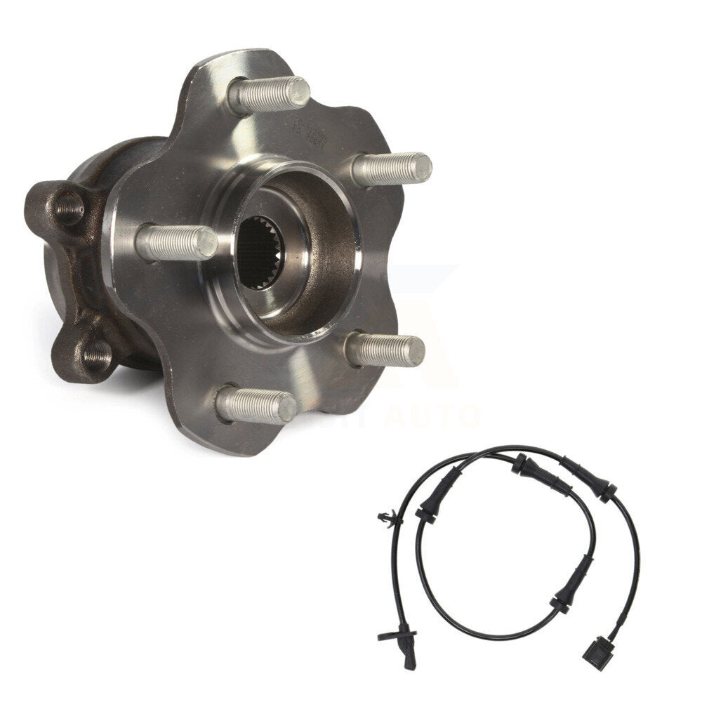 Wheel Hub Bearing ABS Sensor Rear Kit For Nissan Juke AWD with 1.6L Harness