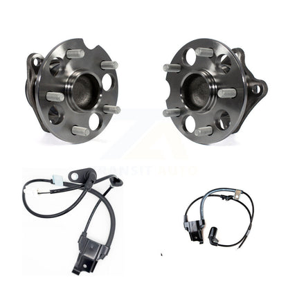 Wheel Hub Bearing & Extra ABS Sensor Rear Kit For 2016 Toyota Venza with Harness