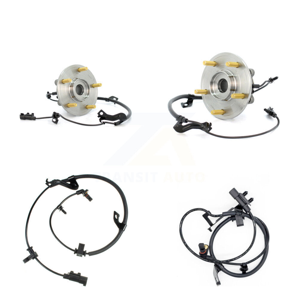 Wheel Hub Bearing Extra ABS Sensor Rear Kit For 2012 Dodge Journey with Harness