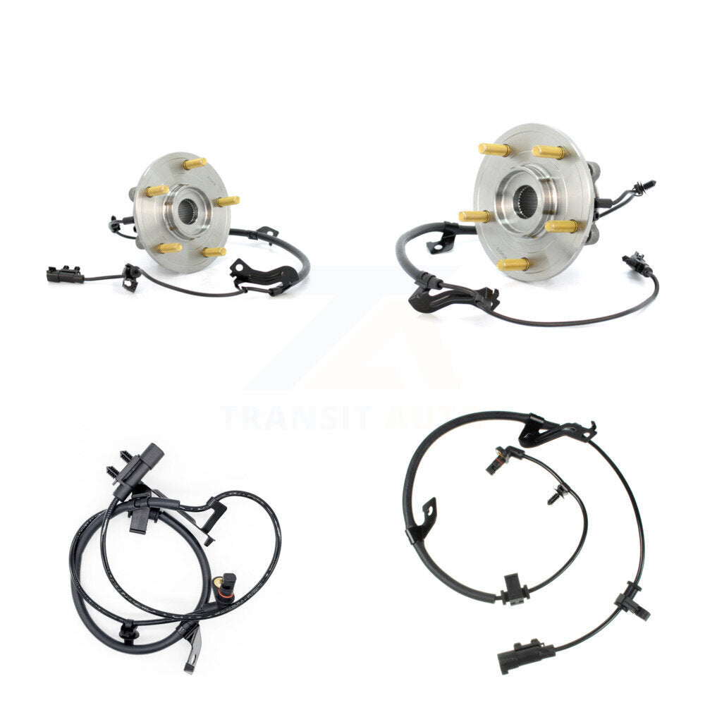 Wheel Hub Bearing And Extra ABS Sensor Rear Kit For Dodge Journey