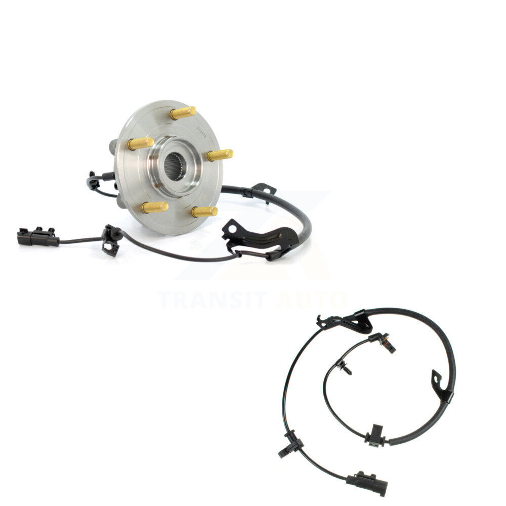 Wheel Hub Bearing And Extra ABS Sensor Rear Left Kit For Dodge Journey