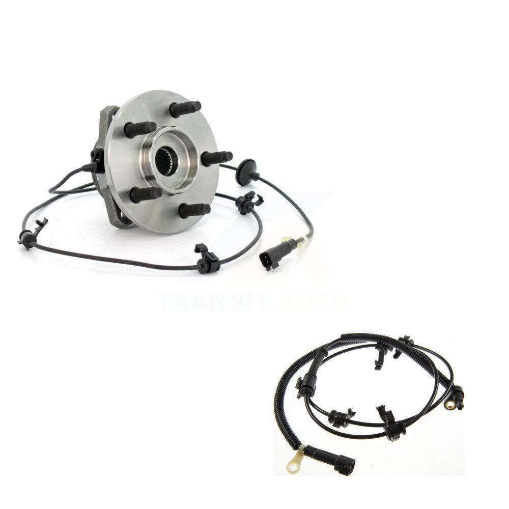 Wheel Hub Bearing Extra ABS Sensor Front Right Kit For Jeep Liberty with Harness