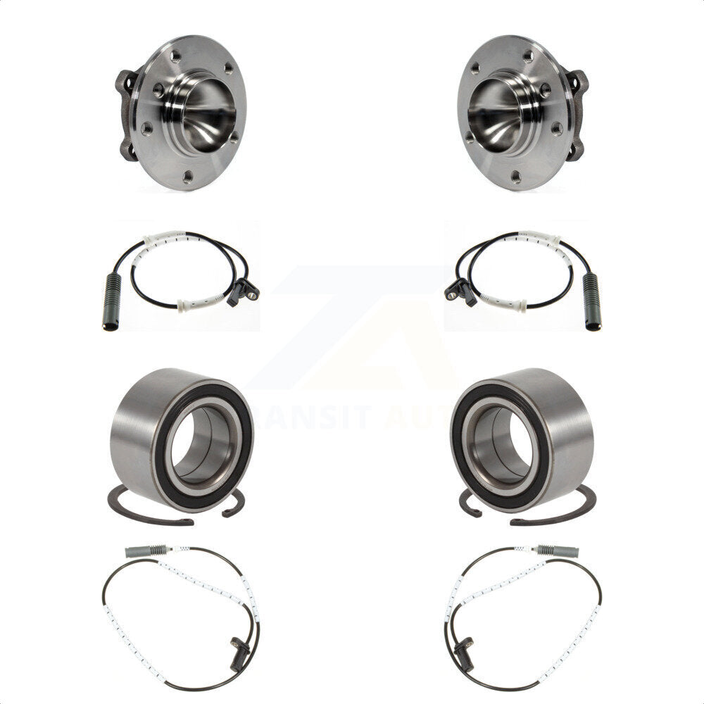 Wheel Bearing And ABS Sensor Front Rear Kit For BMW 323i 328i 128i 325i