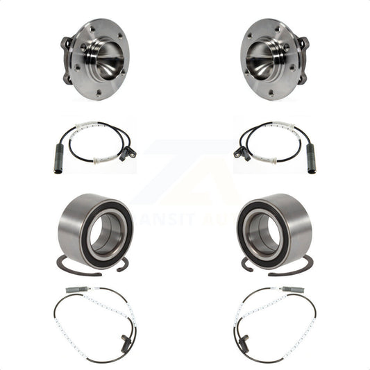 Wheel Bearing And ABS Sensor Front Rear Kit For BMW 323i 328i 128i 325i
