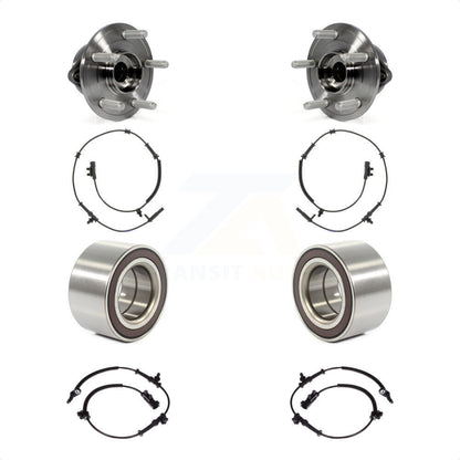 Wheel Bearing ABS Sensor Front Rear Kit For Jeep Grand Cherokee Dodge Durango WK