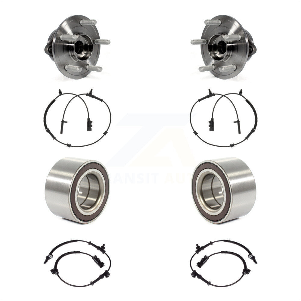 Wheel Bearing ABS Sensor Front Rear Kit For Jeep Grand Cherokee Dodge Durango WK