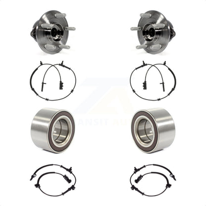 Wheel Bearing ABS Sensor Front Rear Kit For Jeep Grand Cherokee Dodge Durango WK