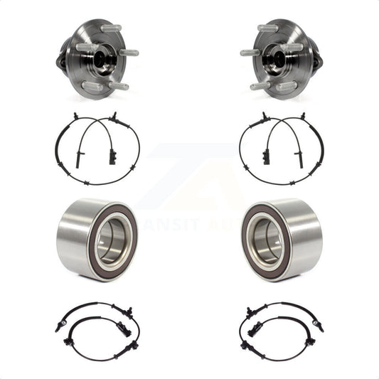 Wheel Bearing ABS Sensor Front Rear Kit For Jeep Grand Cherokee Dodge Durango WK