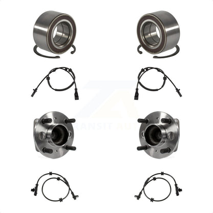 Wheel Bearing & Sensor Front Rear Kit For Ford Fiesta To 01 11 2011 with Harness