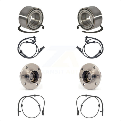 Wheel Bearing And ABS Sensor Front Rear Kit For Fiat 500