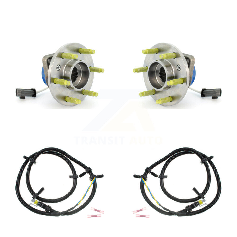 Wheel Hub Bearing Extra Sensor Front Kit For Pontiac Montana Chevrolet Uplander