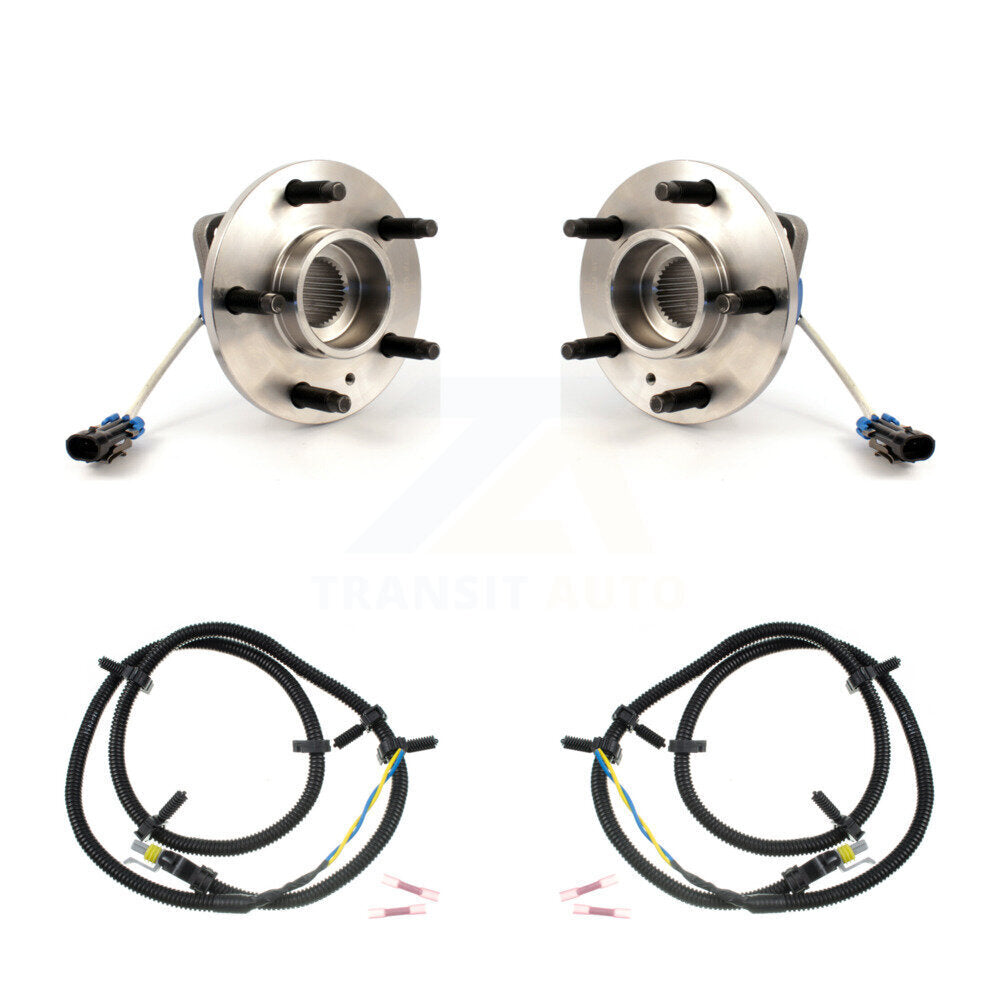 Wheel Hub Bearing Extra Sensor Front Kit For Chevrolet Impala Buick Pontiac Prix