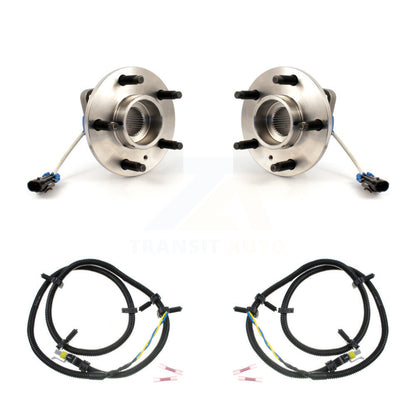 Wheel Hub Bearing Extra Sensor Front Kit For Chevrolet Impala Buick Pontiac Prix