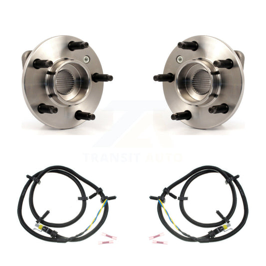 Wheel Hub Bearing Sensor Front Kit For Chevrolet Impala Pontiac Buick Grand Prix