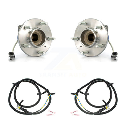 Wheel Hub Bearing And Extra ABS Sensor Front Kit For Cadillac CTS STS