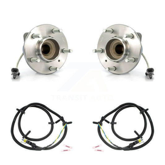 Wheel Hub Bearing And Extra ABS Sensor Front Kit For Cadillac CTS STS