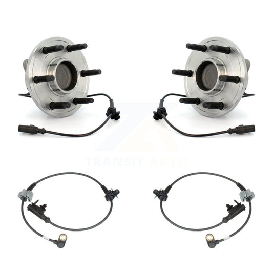 Wheel Hub Bearing Extra Sensor Front Kit For Chevrolet GMC Silverado 1500 Sierra