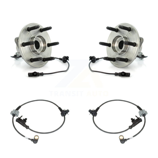 Wheel Hub Bearing Extra Sensor Front Kit For Chevrolet GMC Silverado 1500 Sierra