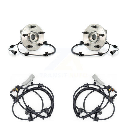 Wheel Hub Bearing & Extra ABS Sensor Front Kit For Jeep Grand Cherokee Commander
