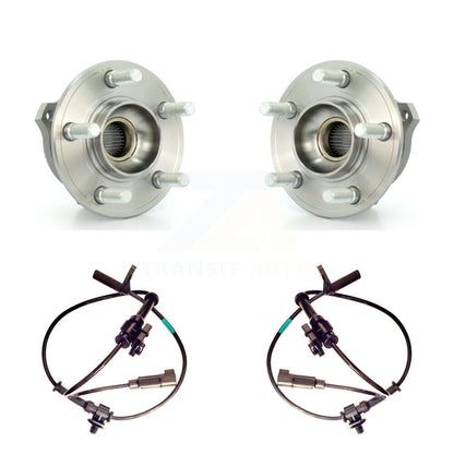 Wheel Hub Bearing & Sensor Front Kit For Chrysler 300 Dodge Charger with Harness