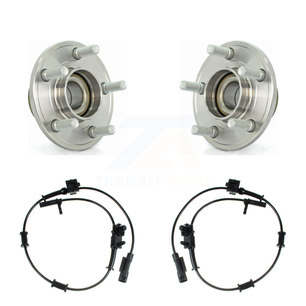 Wheel Hub Bearing ABS Sensor Front Kit For Dodge Charger Chrysler 300 Challenger