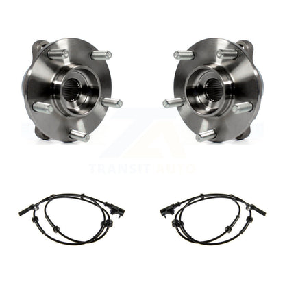 Wheel Hub Bearing Sensor Front Kit For INFINITI G35 G37 G25 Q60 Q40 with Harness