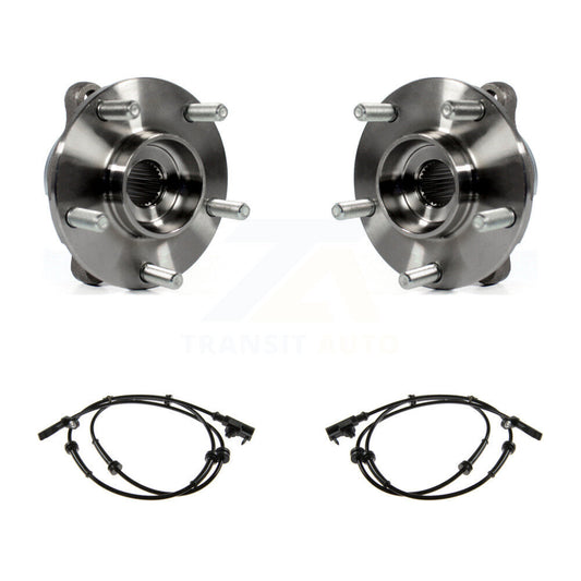 Wheel Hub Bearing Sensor Front Kit For INFINITI G35 G37 G25 Q60 Q40 with Harness