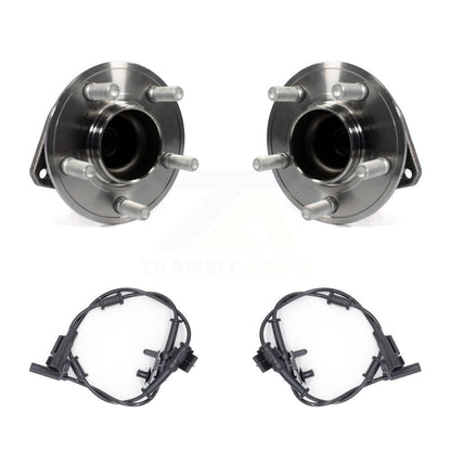 Wheel Hub Bearing ABS Sensor Front Kit For Dodge Charger Challenger Chrysler 300