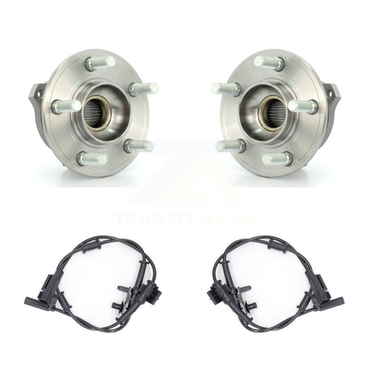 Wheel Hub Bearing ABS Sensor Front Kit For Dodge Challenger Charger Chrysler 300