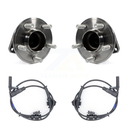 Wheel Hub Bearing ABS Sensor Front Kit For 2019 Dodge Charger RWD with 5.7L/3.6L