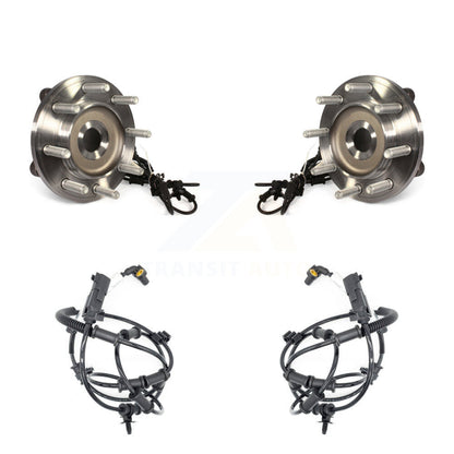 Wheel Hub Bearing And Extra ABS Sensor Front Kit For Ram 2500 3500