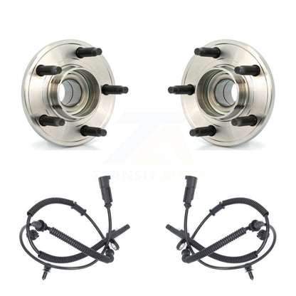 Wheel Hub Bearing And ABS Sensor Front Kit For Ford Mustang with Harness